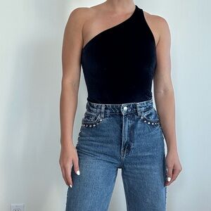 Blue Velvet Women’s Bodysuit